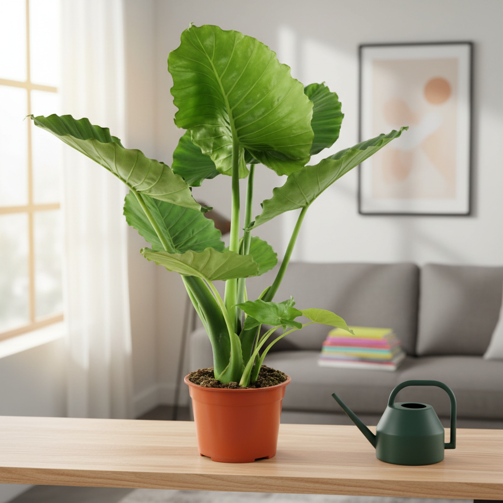 Alocasia Gageana, Elephant Ear, Alocasia California