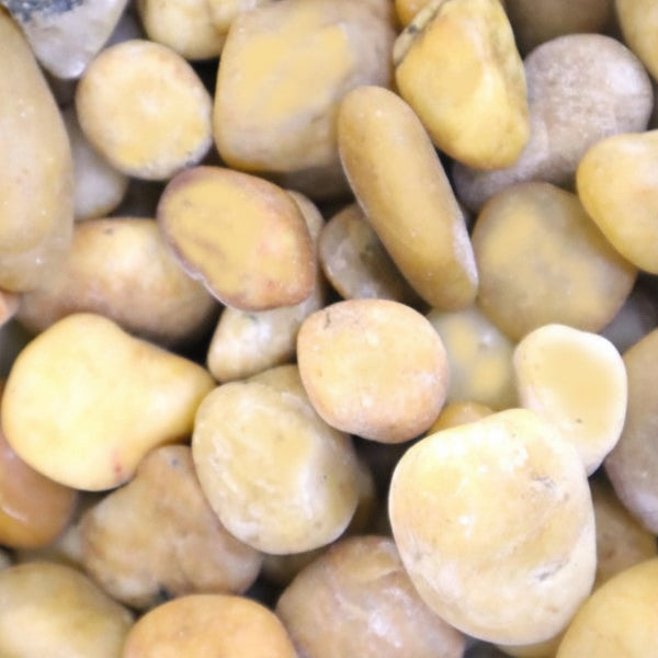 Close-up of light-colored stones or pebbles