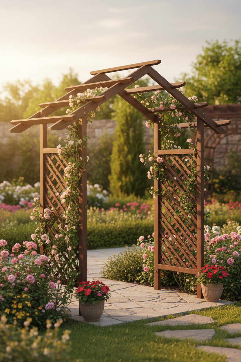 Handmade Zah Garden Gate