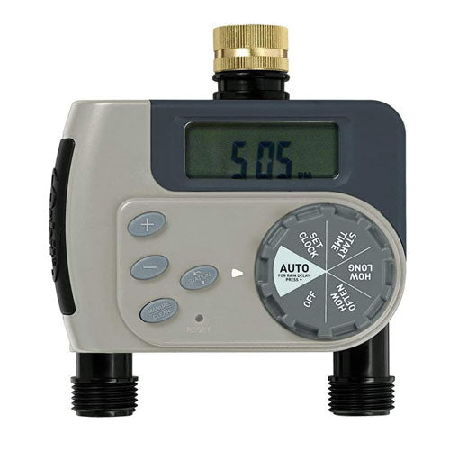 Orbit Buddy II Two Port Digital Tap Timer - www.Greenie.ae Buy online Best and Healthy Plants and quality products guarantee in Dubai Plants Shop in Dubai Abu Dhabi all over UAE Plants near me Fresh Plants in Dubai where to buy plants in UAE - Greenie.ae
