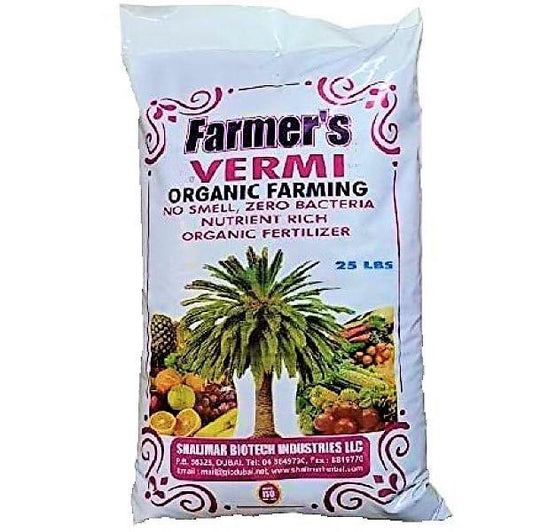Vermicompost for Organic Farming - www.Greenie.ae Buy online Best and Healthy Plants and quality products guarantee in Dubai Plants Shop in Dubai Abu Dhabi all over UAE Plants near me Fresh Plants in Dubai where to buy plants in UAE - Greenie.ae