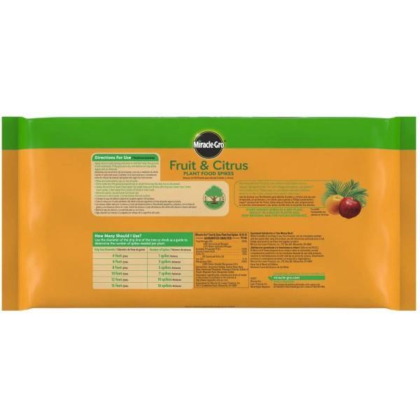 Miracle-Gro Fruit & Citrus Fertilizer Spikes - www.Greenie.ae Buy online Best and Healthy Plants and quality products guarantee in Dubai Plants Shop in Dubai Abu Dhabi all over UAE Plants near me Fresh Plants in Dubai where to buy plants in UAE - Greenie.ae