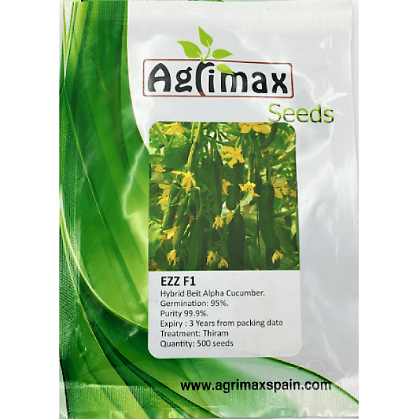 Cucumber Ezz F1 Premium Quality Seeds - www.Greenie.ae Buy online Best and Healthy Plants and quality products guarantee in Dubai Plants Shop in Dubai Abu Dhabi all over UAE Plants near me Fresh Plants in Dubai where to buy plants in UAE - Greenie.ae