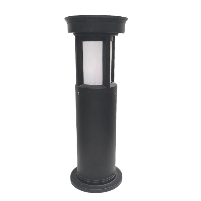 Solar Bolard Lamp Black - www.Greenie.ae Buy online Best and Healthy Plants and quality products guarantee in Dubai Plants Shop in Dubai Abu Dhabi all over UAE Plants near me Fresh Plants in Dubai where to buy plants in UAE - Greenie.ae