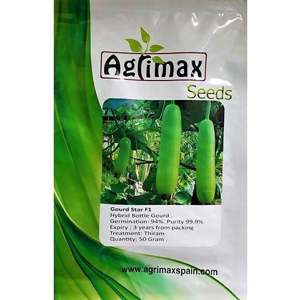Gourd Star Bottle Gourd F1 Premium Quality Seeds - www.Greenie.ae Buy online Best and Healthy Plants and quality products guarantee in Dubai Plants Shop in Dubai Abu Dhabi all over UAE Plants near me Fresh Plants in Dubai where to buy plants in UAE - Greenie.ae