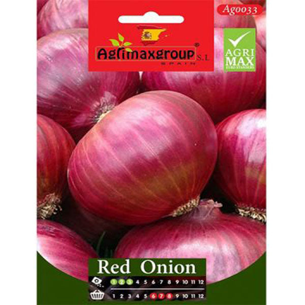 Red Onion Agrimax seeds - www.Greenie.ae Buy online Best and Healthy Plants and quality products guarantee in Dubai Plants Shop in Dubai Abu Dhabi all over UAE Plants near me Fresh Plants in Dubai where to buy plants in UAE - Greenie.ae