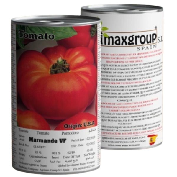 Tomato Marmande VF Seeds Tin - www.Greenie.ae Buy online Best and Healthy Plants and quality products guarantee in Dubai Plants Shop in Dubai Abu Dhabi all over UAE Plants near me Fresh Plants in Dubai where to buy plants in UAE - Greenie.ae