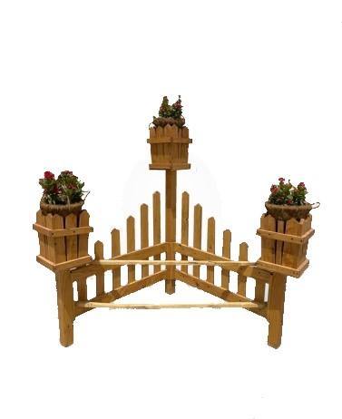 Handmade Garden Corner Pots Fence - www.Greenie.ae Buy online Best and Healthy Plants and quality products guarantee in Dubai Plants Shop in Dubai Abu Dhabi all over UAE Plants near me Fresh Plants in Dubai where to buy plants in UAE - Greenie.ae