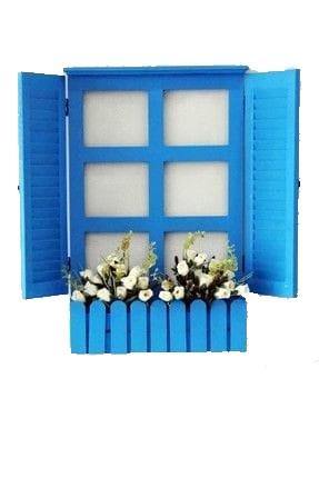 Handmade Blue Royal Window Planter - www.Greenie.ae Buy online Best and Healthy Plants and quality products guarantee in Dubai Plants Shop in Dubai Abu Dhabi all over UAE Plants near me Fresh Plants in Dubai where to buy plants in UAE - Greenie.ae