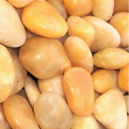 Yellow pebbles