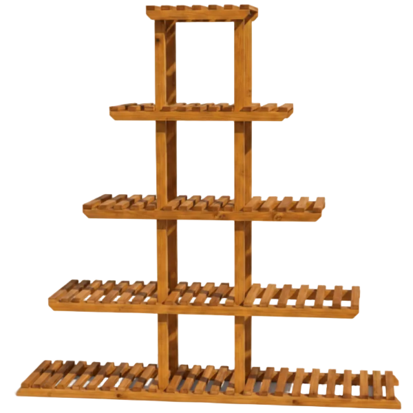Handmade Five Tier Planter Shelf