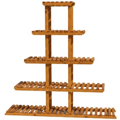 Handmade Five Tier Planter Shelf