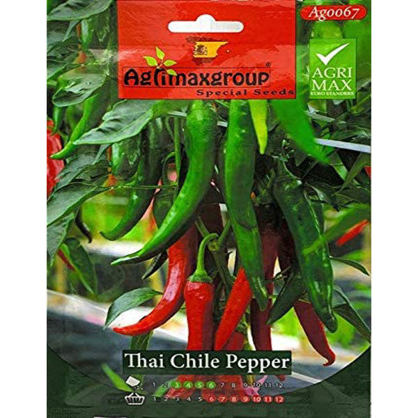 Thai Chile Pepper Seeds - www.Greenie.ae Buy online Best and Healthy Plants and quality products guarantee in Dubai Plants Shop in Dubai Abu Dhabi all over UAE Plants near me Fresh Plants in Dubai where to buy plants in UAE - Greenie.ae