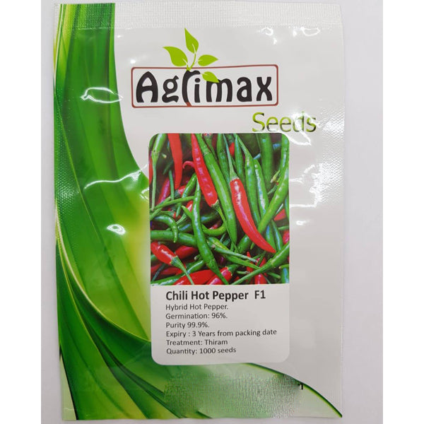 Chili Hot pepper Premium Quality Seeds - www.Greenie.ae Buy online Best and Healthy Plants and quality products guarantee in Dubai Plants Shop in Dubai Abu Dhabi all over UAE Plants near me Fresh Plants in Dubai where to buy plants in UAE - Greenie.ae