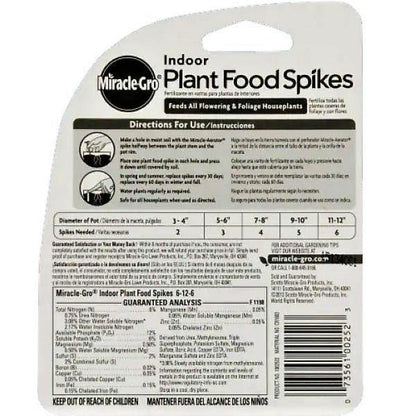 Miracle-Gro Indoor Plant Food - www.Greenie.ae Buy online Best and Healthy Plants and quality products guarantee in Dubai Plants Shop in Dubai Abu Dhabi all over UAE Plants near me Fresh Plants in Dubai where to buy plants in UAE - Greenie.ae