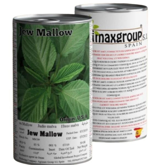 Jew Mallow Seeds Tin - www.Greenie.ae Buy online Best and Healthy Plants and quality products guarantee in Dubai Plants Shop in Dubai Abu Dhabi all over UAE Plants near me Fresh Plants in Dubai where to buy plants in UAE - Greenie.ae