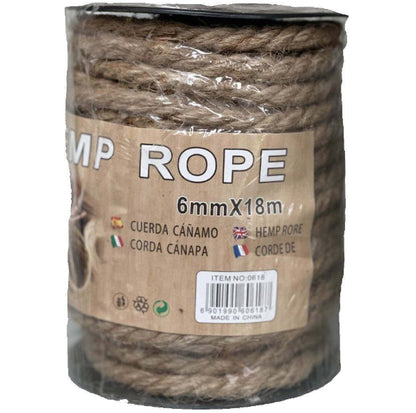 Jute Rope 6mmx18m - www.Greenie.ae Buy online Best and Healthy Plants and quality products guarantee in Dubai Plants Shop in Dubai Abu Dhabi all over UAE Plants near me Fresh Plants in Dubai where to buy plants in UAE - Greenie.ae