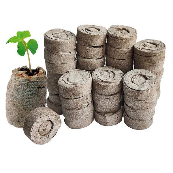 Peat Pellets or Peat Seeds Starters - www.Greenie.ae Buy online Best and Healthy Plants and quality products guarantee in Dubai Plants Shop in Dubai Abu Dhabi all over UAE Plants near me Fresh Plants in Dubai where to buy plants in UAE - Greenie.ae